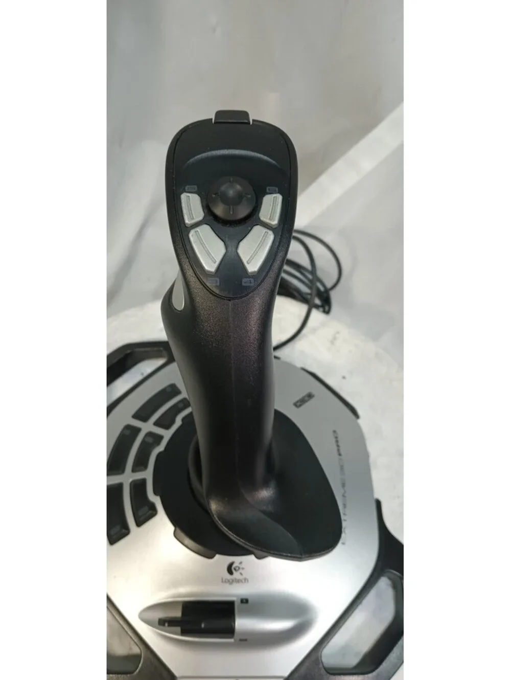 Logitech Extreme 3D Pro USB Flight Joystick 12-Button Twist Rudder PC Tested